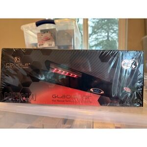 RoyaleGladiator HairRevival Technology FlatIron 450Degrees InfraredFloatingPlate